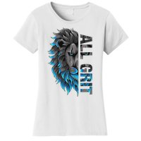 All Grit Retro Lion Lover Women's T-Shirt