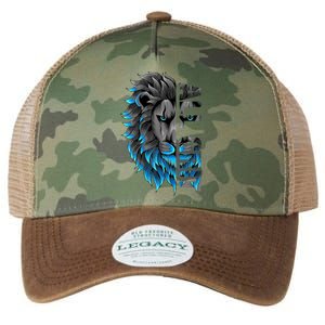 All Grit Retro Lion Lover Legacy Tie Dye Trucker Hat