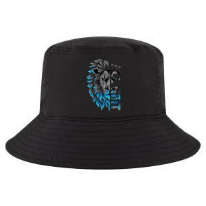 All Grit Retro Lion Lover Cool Comfort Performance Bucket Hat