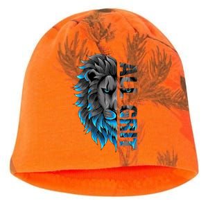 All Grit Retro Lion Lover Kati - Camo Knit Beanie