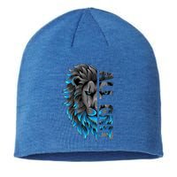 All Grit Retro Lion Lover Sustainable Beanie