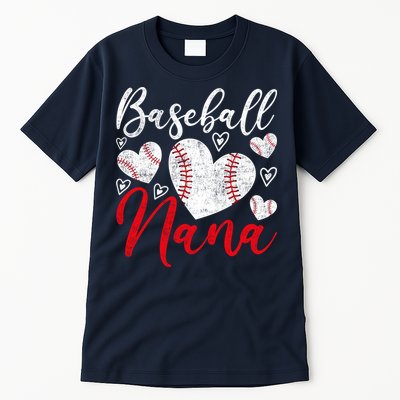 American Game Retired Baseball Nana Grandmother Baseball Tall T-Shirt