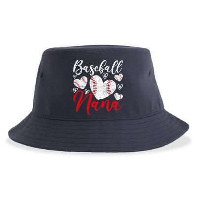 American Game Retired Baseball Nana Grandmother Baseball Sustainable Bucket Hat