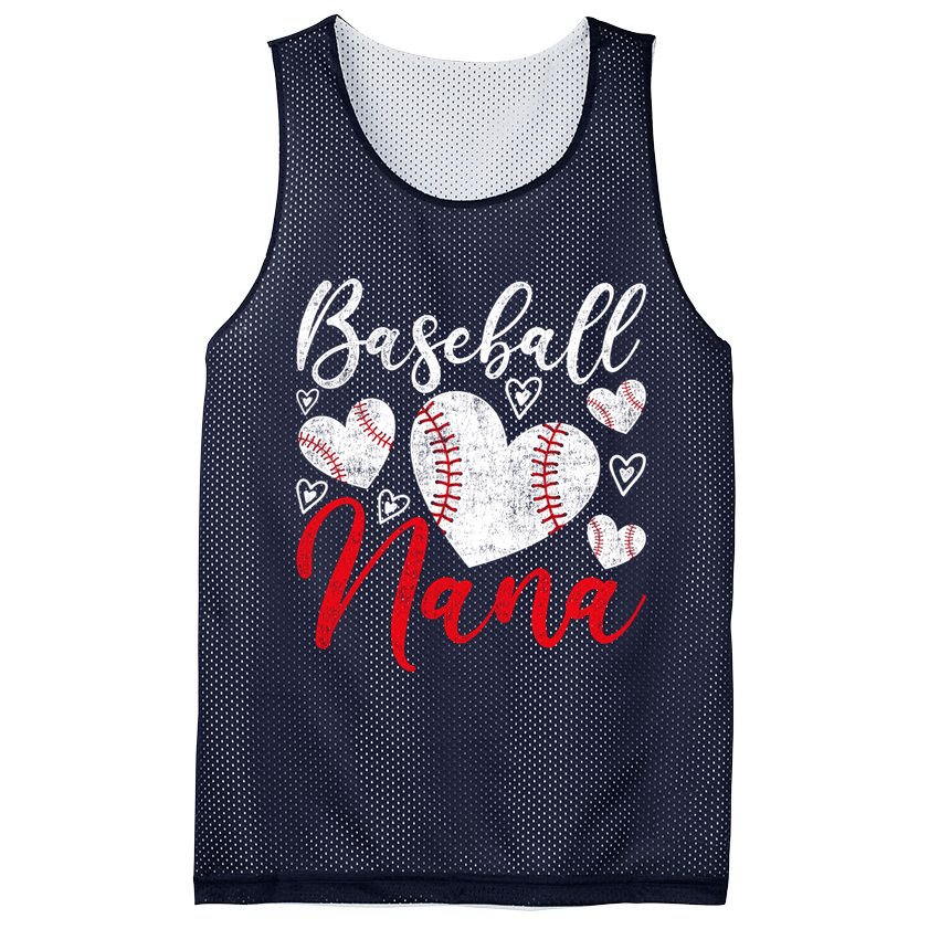 American Game Retired Baseball Nana Grandmother Baseball Mesh Reversible Basketball Jersey Tank
