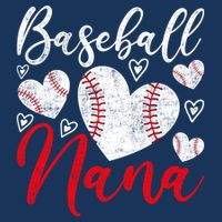 American Game Retired Baseball Nana Grandmother Baseball 25L Jumbo Tote