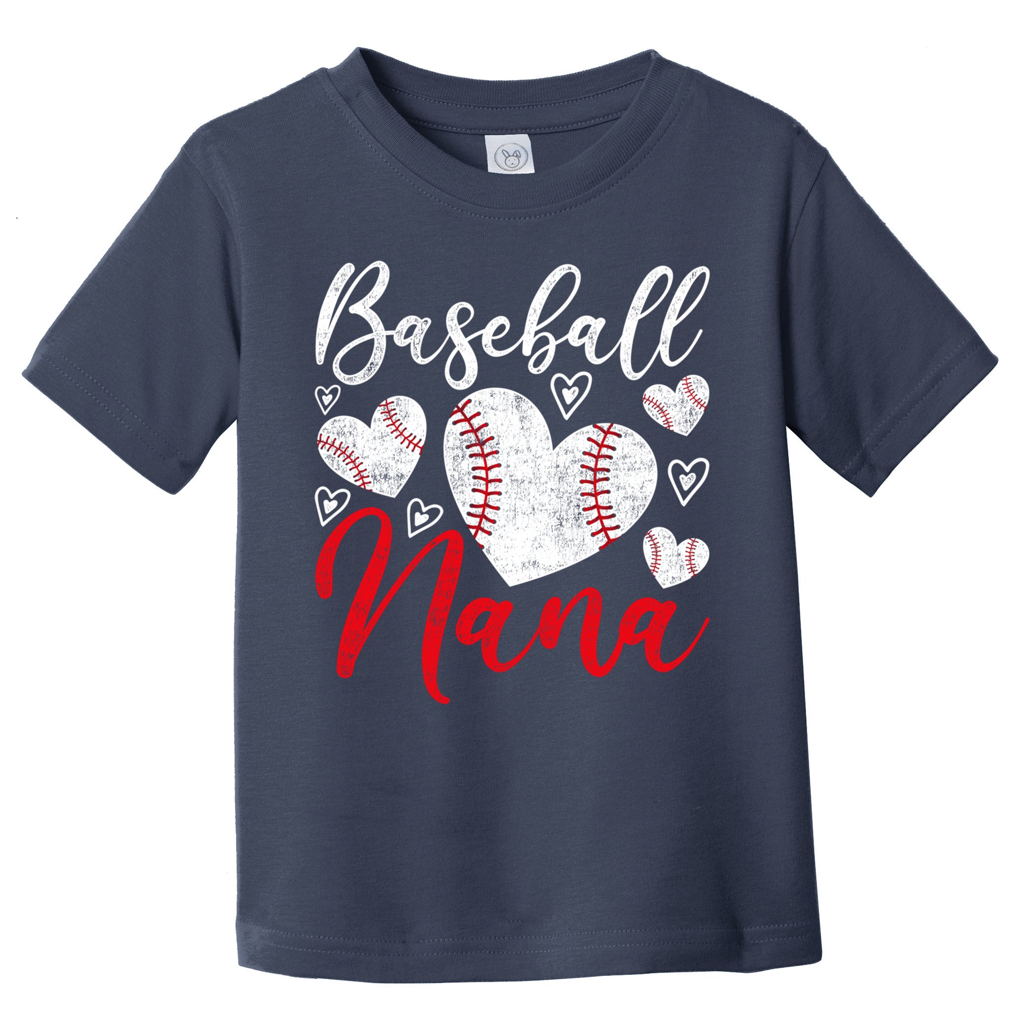 American Game Retired Baseball Nana Grandmother Baseball Toddler T-Shirt