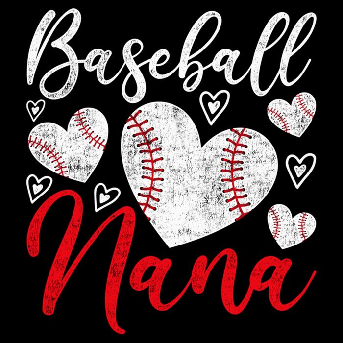 American Game Retired Baseball Nana Grandmother Baseball Mother's Day Impact Tech Backpack