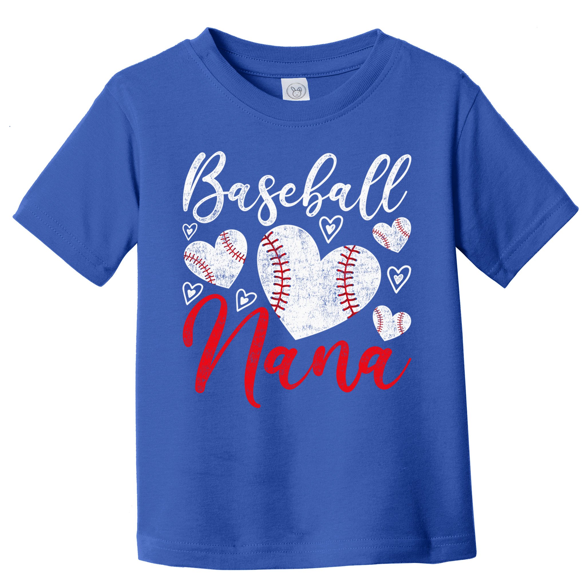 American Game Retired Baseball Nana Grandmother Baseball Mother's Day Toddler T-Shirt
