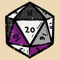 Asexual Gamer Rpg Dice Ace Pride Flag Lgbtq Zip Tote Bag
