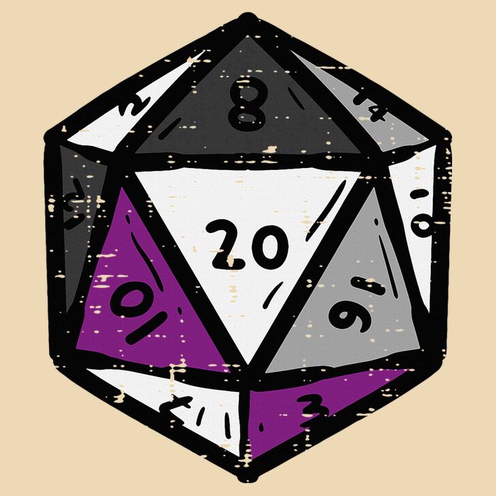Asexual Gamer Rpg Dice Ace Pride Flag Lgbtq Zip Tote Bag