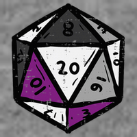 Asexual Gamer Rpg Dice Ace Pride Flag Lgbtq 7-Panel Snapback Hat
