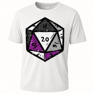 Asexual Gamer Rpg Dice Ace Pride Flag Lgbtq Performance Shirt