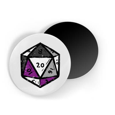 Asexual Gamer Rpg Dice Ace Pride Flag Lgbtq Magnet