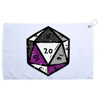 Asexual Gamer Rpg Dice Ace Pride Flag Lgbtq Grommeted Golf Towel