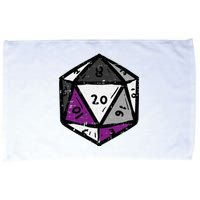 Asexual Gamer Rpg Dice Ace Pride Flag Lgbtq Microfiber Hand Towel