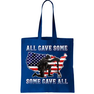 All Gave Some Some Gave All Gift Veteran And Memorial's Day Gift Tote Bag