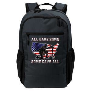 All Gave Some Some Gave All Gift Veteran And Memorial's Day Gift Daily Commute Backpack