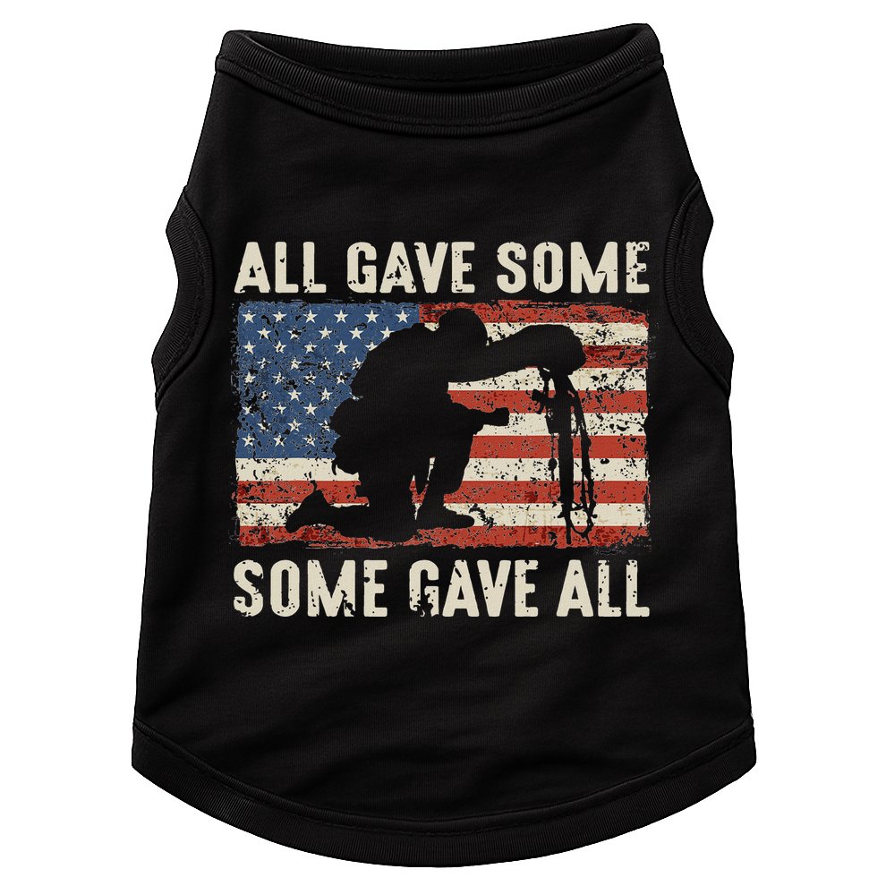 All Gave Some Some Gave All Doggie Tank