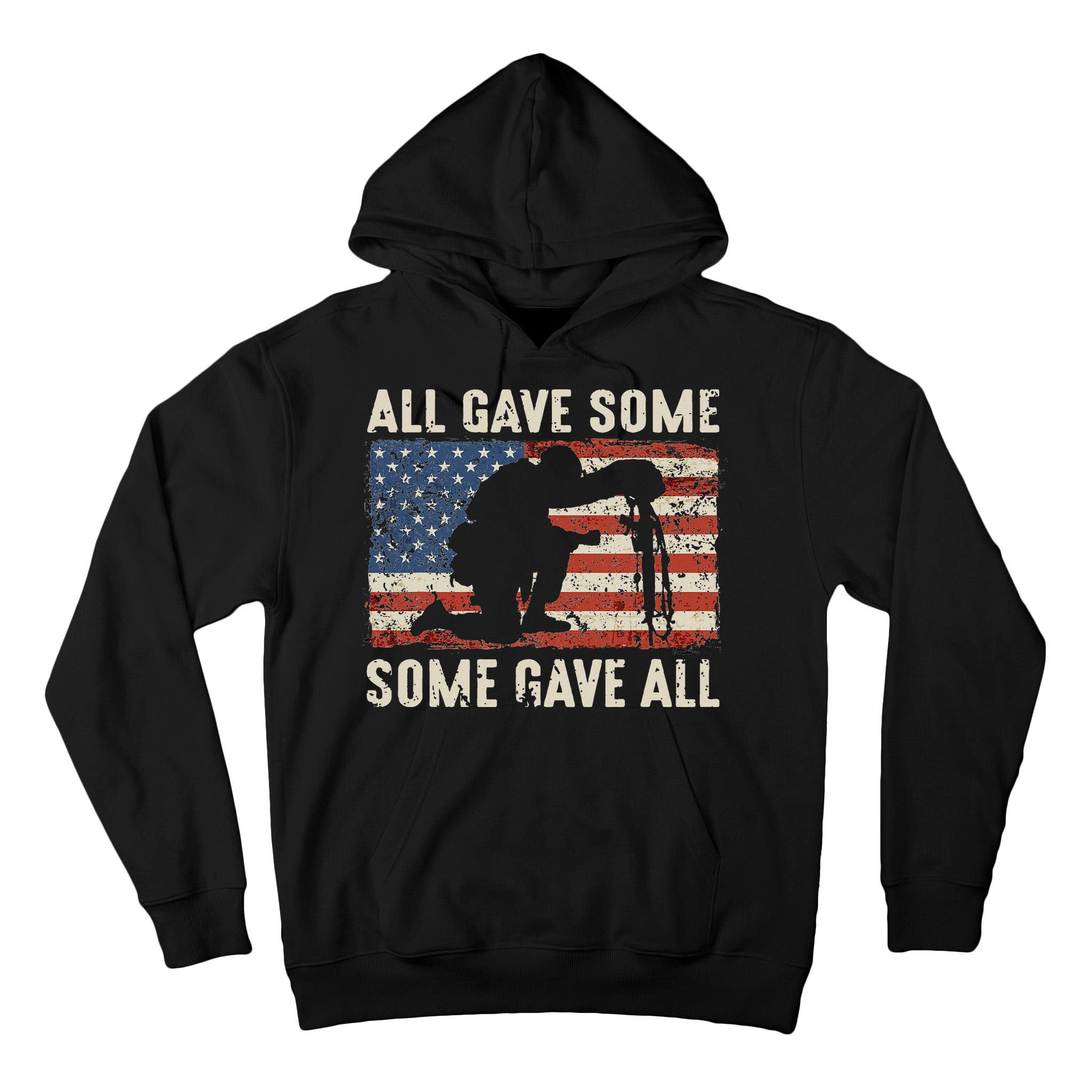 All Gave Some Some Gave All Tall Hoodie