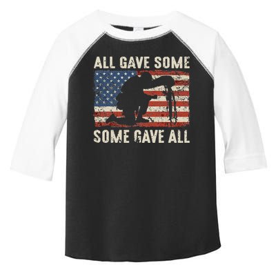 All Gave Some Some Gave All Toddler Fine Jersey T-Shirt
