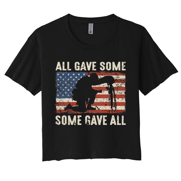All Gave Some Some Gave All Crop Top