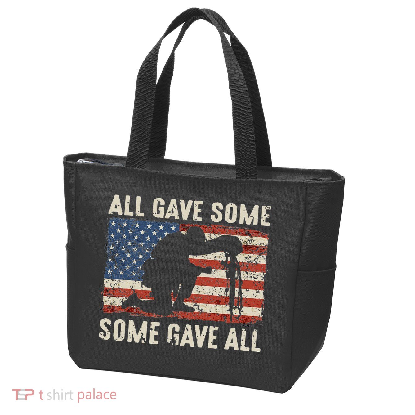 All Gave Some Some Gave All Zip Tote Bag