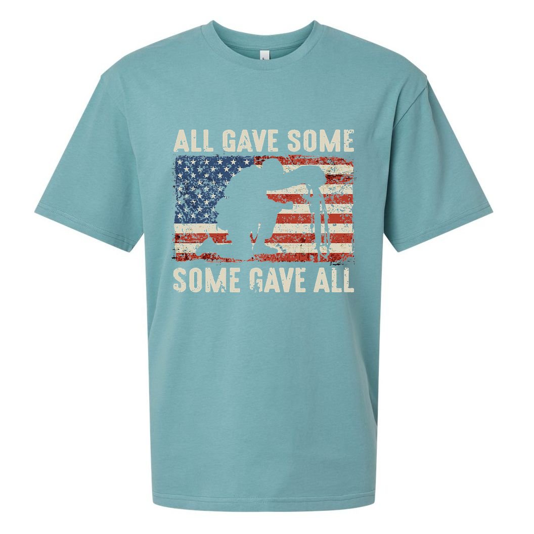 All Gave Some Some Gave All Sueded Cloud Jersey T-Shirt