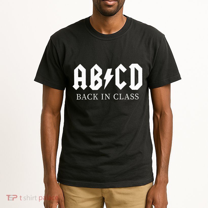 Abcd Back In Class Tall T-Shirt