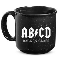 Abcd Back In Class 15oz Campfire Ceramic Mug
