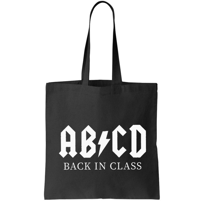 Abcd Back In Class Bag