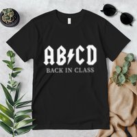 Abcd Back In Class Premium T-Shirt