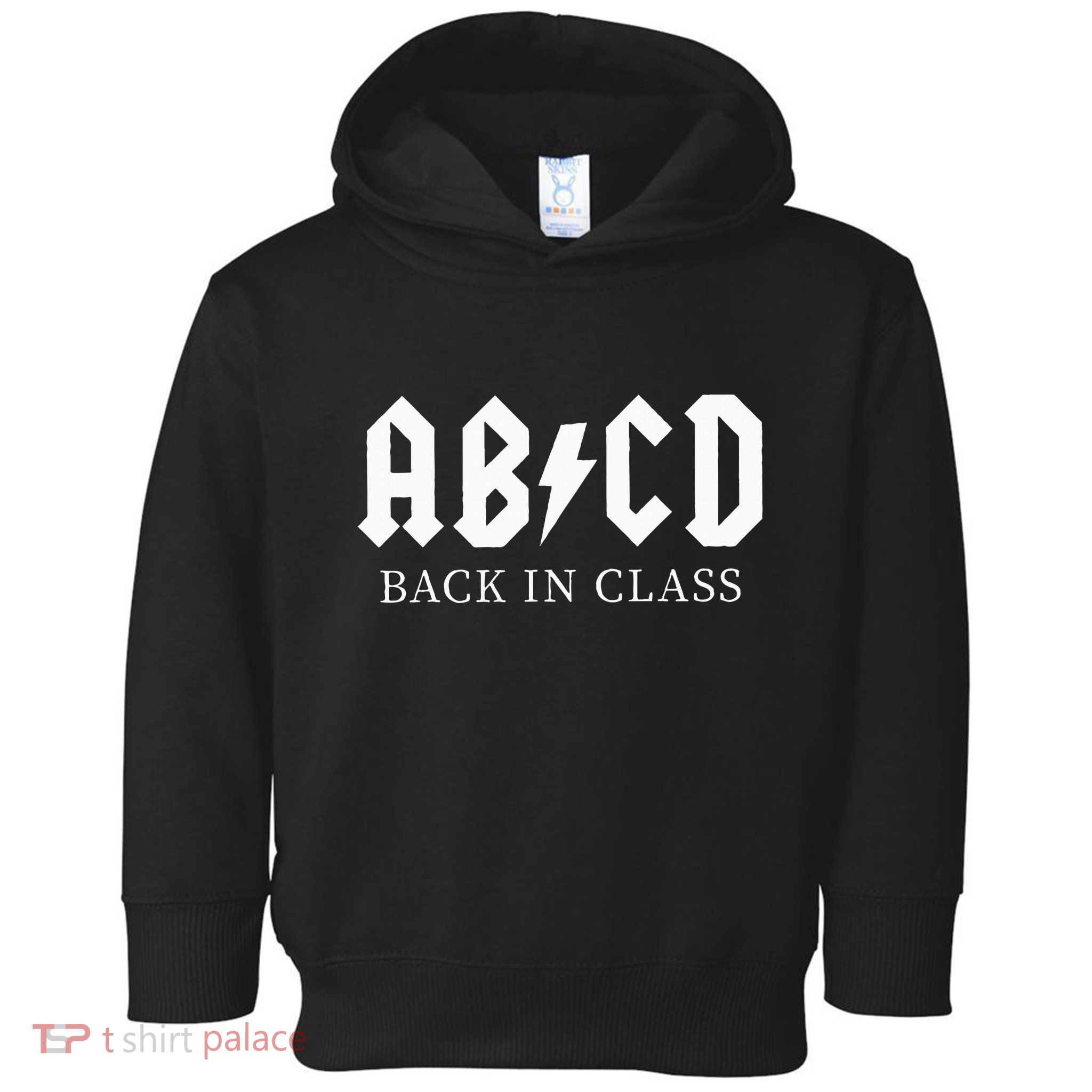 Abcd Back In Class Toddler Hoodie