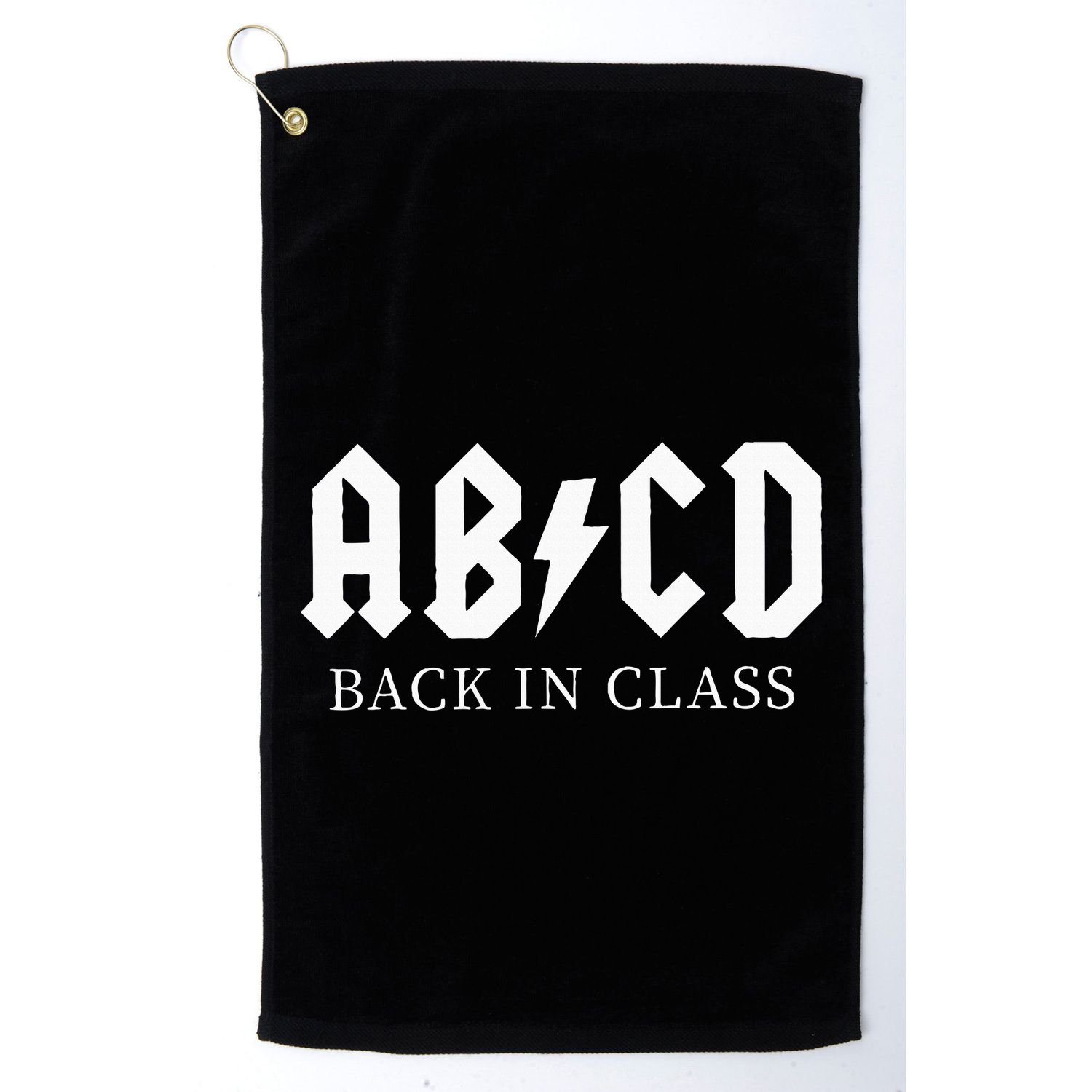 Abcd Back In Class Golf Towel