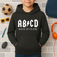 Abcd Back In Class Kids Hoodie