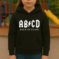 Abcd Back In Class Kids Hoodie