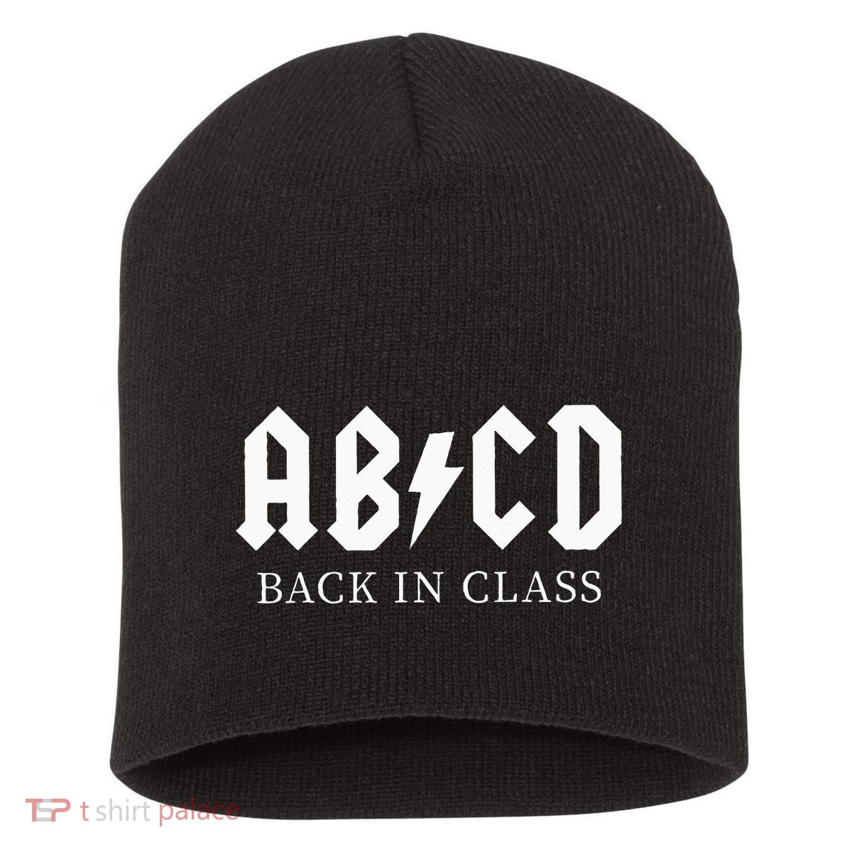 Abcd Back In Class Short Acrylic Beanie