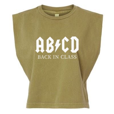 Abcd Back In Class Garment-Dyed Women's Muscle Tee