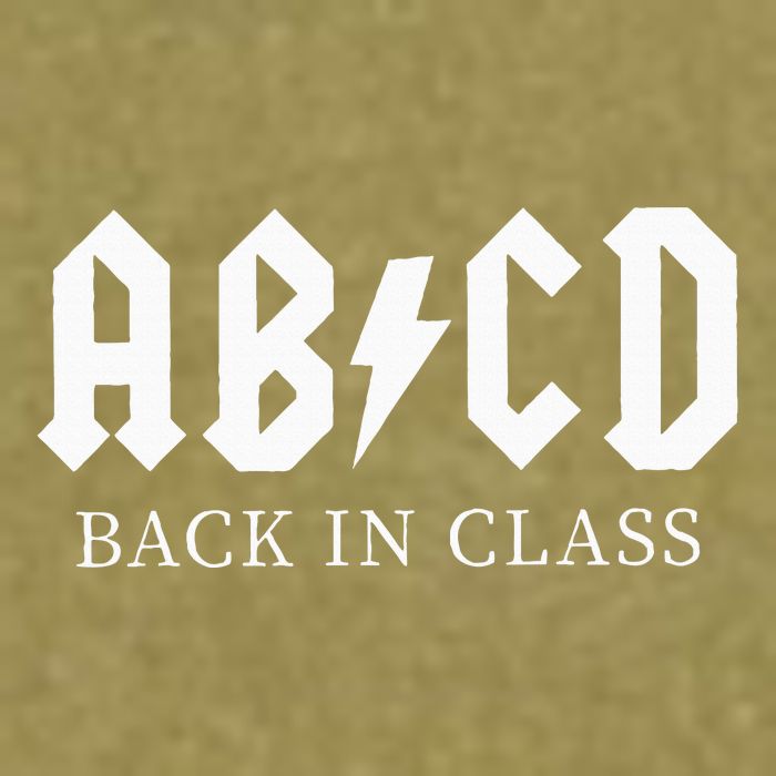 Abcd Back In Class Garment-Dyed Women's Muscle Tee