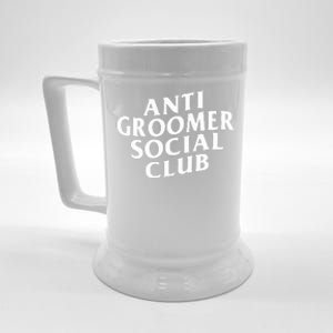 Anti Groomer Social Club Beer Stein