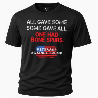 All Gave Some Gave All One Had Bone Spurs Veterans Against Trump Performance Shirt