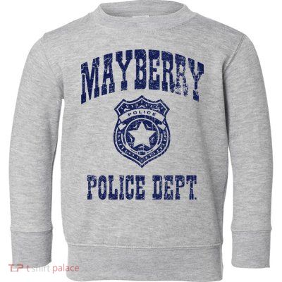 Mayberry Police Toddler Sweatshirt