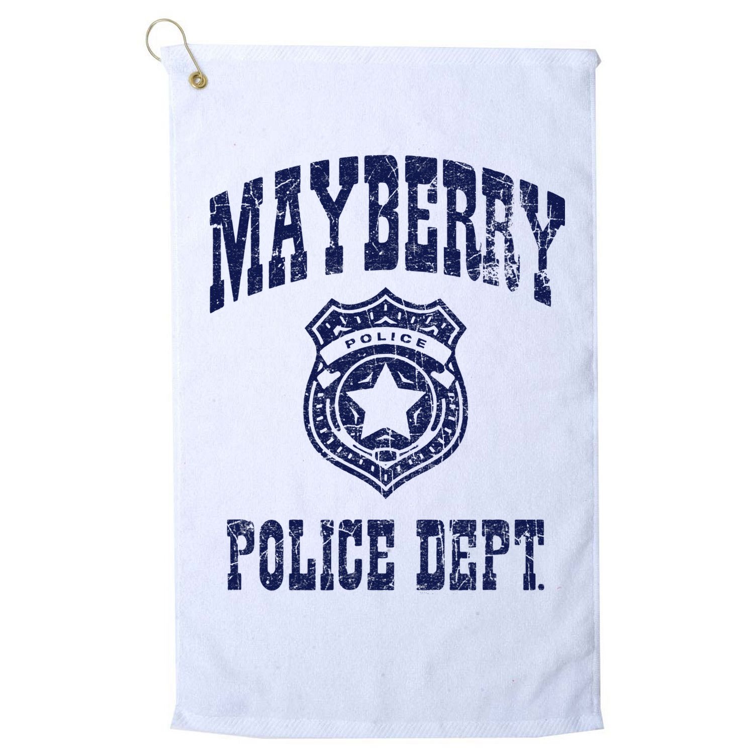 Mayberry Police Golf Towel