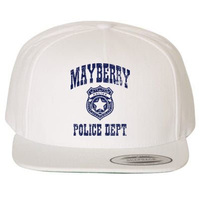 Mayberry Police Wool Snapback Cap