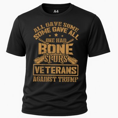 All Gave Some Some Gave All One Had Bone Spurs Veterans Against Trump Performance Shirt