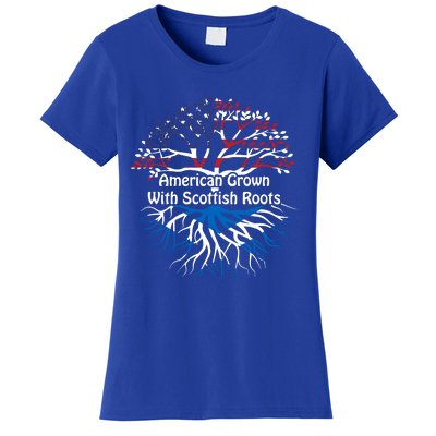 American Grown Scottish Roots Heritage Pride Gift Women's T-Shirt