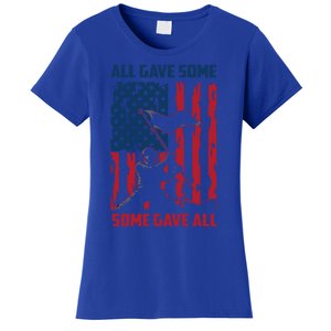 All Gave Some Some Gave All 4th Of July American Flag Hat Gift Women's T-Shirt