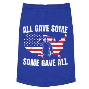 All Gave Some Some Gave All Funny Gift Doggie Tank