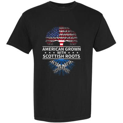 American Grown Scottish Roots Scotland Garment-Dyed Heavyweight T-Shirt