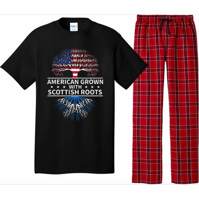 American Grown Scottish Roots Scotland Pajama Set