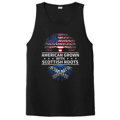 American Grown Scottish Roots Scotland PosiCharge Competitor Tank